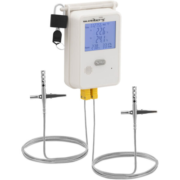 Termohigrometr rejestrator temperatury i wilgotności LCD USB Wi-Fi zakres 0-100% -50-350C 1 10030918 1