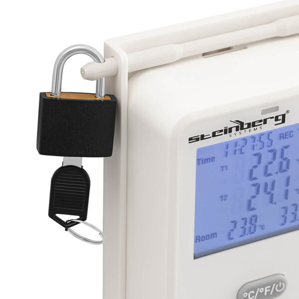Termohigrometr rejestrator temperatury i wilgotności LCD USB Wi-Fi zakres 0-100% -50-350C 2 10030918 2