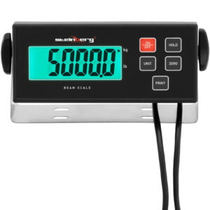 Waga płozowa belkowa paletowa LCD 5000 / 1 kg 1000 x 100 mm 8 Waga płozowa belkowa paletowa LCD 5000 / 1 kg 1000 x 100 mm - obrazek 3