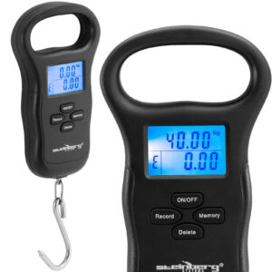 Waga hakowa wisząca bagażowa wędkarska z uchwytem do 40 kg / 10 g 4 Waga hakowa wisząca bagażowa wędkarska z uchwytem do 40 kg / 10 g - obrazek 1