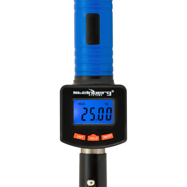 Podbierak wędkarski do ryb z wagą i termometrem LCD do 25 kg 2 10031043 2
