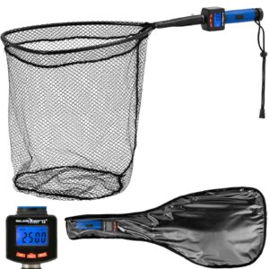 Podbierak wędkarski do ryb z wagą i termometrem LCD do 25 kg 4 Podbierak wędkarski do ryb z wagą i termometrem LCD do 25 kg - obrazek 1