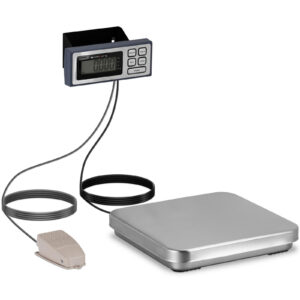 Waga kuchenna spożywcza do pizzy z pedałem nożnym LCD 5 kg / 1 g 32 x 31 cm 7 Waga kuchenna spożywcza do pizzy z pedałem nożnym LCD 5 kg / 1 g 32 x 31 cm - obrazek 2