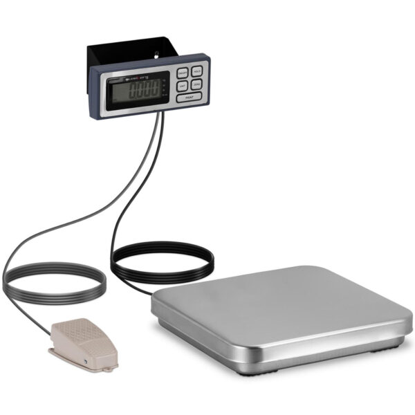 Waga kuchenna spożywcza do pizzy z pedałem nożnym LCD 5 kg / 1 g 32 x 31 cm 1 10031200 1