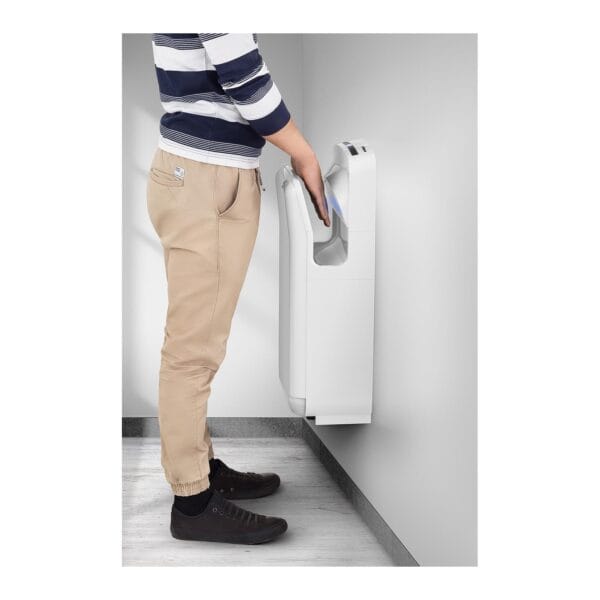 Suszarka kieszeniowa ścienna do rąk elektryczna biała 1650W Physa Oria white 6 10040151 6