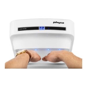 Suszarka kieszeniowa ścienna do rąk elektryczna biała 1650W Physa Oria white 15 Suszarka kieszeniowa ścienna do rąk elektryczna biała 1650W Physa Oria white - obrazek 8