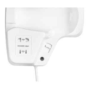 Suszarka do włosów basenowa hotelowa ścienna biała 1200W Physa SICCO 13 Suszarka do włosów basenowa hotelowa ścienna biała 1200W Physa SICCO - obrazek 7