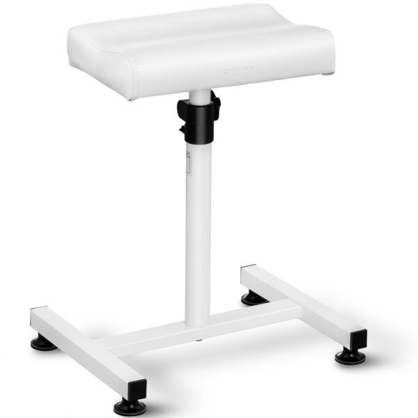 Podnóżek kosmetyczny do pedicure regulowana wysokość do 75 cm do 80 kg - biały 1 10040171 1