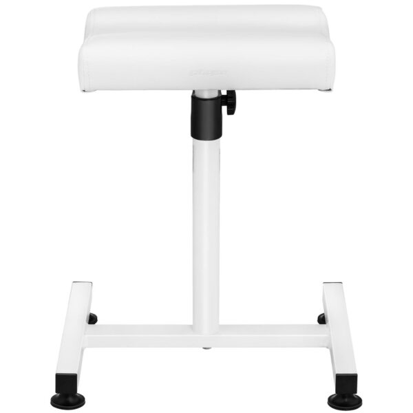 Podnóżek kosmetyczny do pedicure regulowana wysokość do 75 cm do 80 kg - biały 3 10040171 3