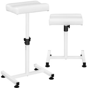 Podnóżek kosmetyczny do pedicure regulowana wysokość do 75 cm do 80 kg - biały 5 Podnóżek kosmetyczny do pedicure regulowana wysokość do 75 cm do 80 kg - biały - obrazek 1