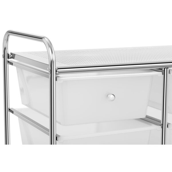 Wózek organizer kosmetyczny łazienkowy z 6 szufladami do 38 kg 63 x 37.5 x 63 cm 2 10040266 2