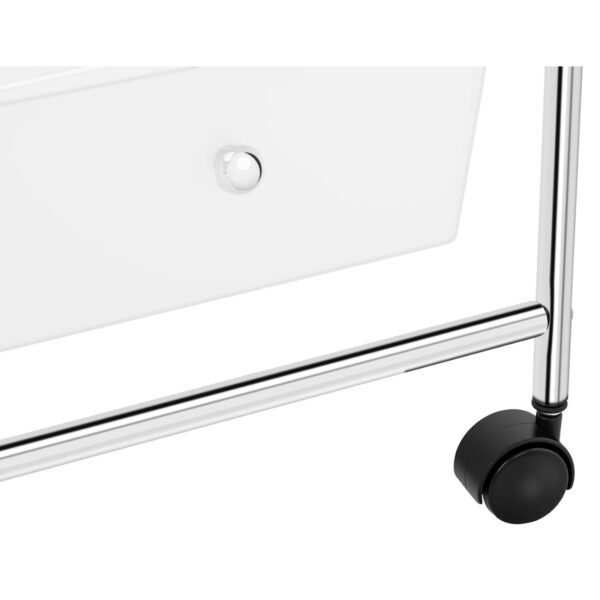 Wózek organizer kosmetyczny łazienkowy z 6 szufladami do 38 kg 63 x 37.5 x 63 cm 3 10040266 3