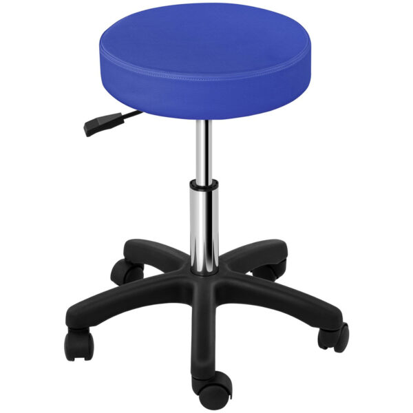 Taboret stołek hoker kosmetyczny obrotowy na kółkach Physa AVERSA niebieski 2 10040279 2