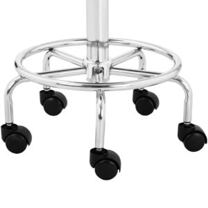 Taboret stołek hoker kosmetyczny siodłowy na kółkach Frankfurt do 150 kg czerwony 8 Taboret stołek hoker kosmetyczny siodłowy na kółkach Frankfurt do 150 kg czerwony - obrazek 3