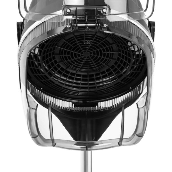 Suszarka do włosów hełmowa fryzjerska stojąca na kółkach 1100 W czarna 3 10040382 3
