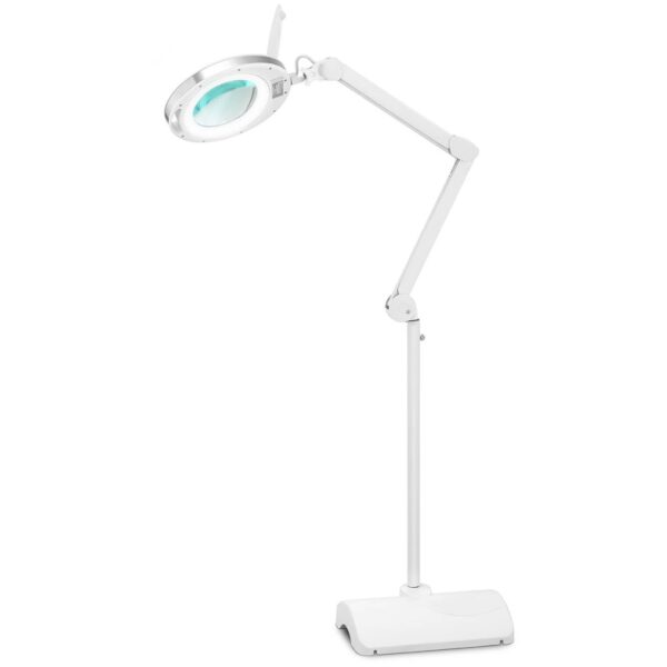 Lampa lupa kosmetyczna ze szkłem powiększającym na stojaku 5 dpi 60x LED śr. 127 mm 1 10040410 1