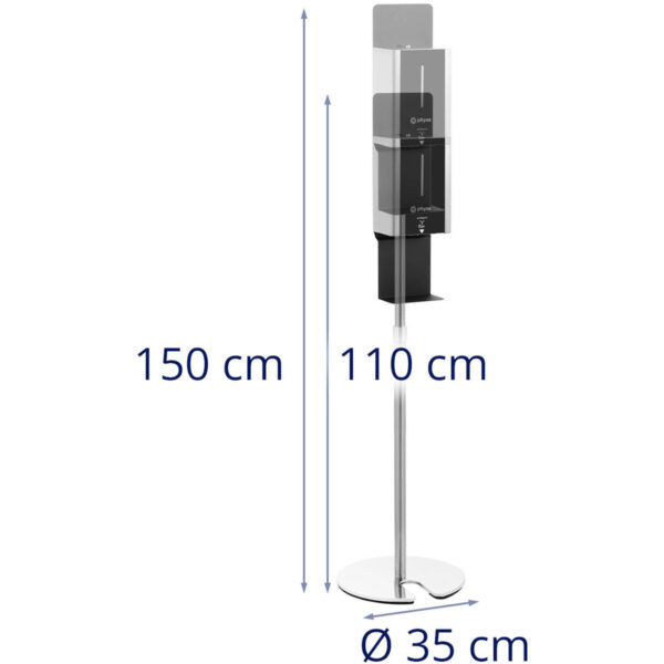 Dozownik do mydła stacja myjąca bezdotykowa automatyczna 100-140 cm 1 l 7 10040424 7