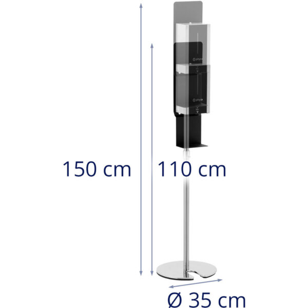 Dozownik do mydła stojący bezdotykowy automatyczny 100-140 cm 1 l 8 10040425 8