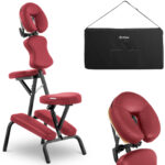 10040441 krzeslo do masazu tatuazu przenosne skladane montpellier red do 130 kg czerwone ean 4062859033253 hurtownia zielona gora