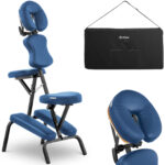 10040442 krzeslo do masazu tatuazu przenosne skladane montpellier blue do 130 kg niebieskie ean 4062859033260 hurtownia zielona gora