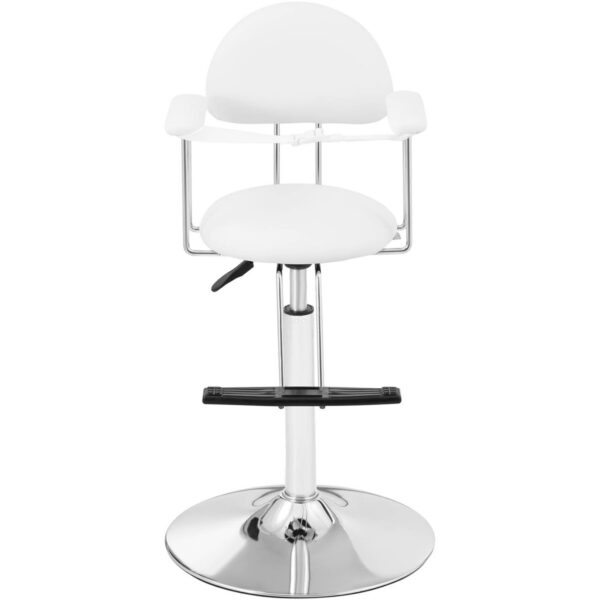 Krzesło fotel fryzjerski dla dzieci Physa Coventry White biały 5 10040502 5