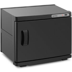 Podgrzewacz do ręczników ze sterylizacją UV 23 l 230 W czarny 8 Podgrzewacz do ręczników ze sterylizacją UV 23 l 230 W czarny - obrazek 2