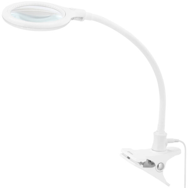 Lampa kosmetyczna warsztatowa powiększająca 5 dioptrii 30x LED śr. 125 mm 1 10040531 1