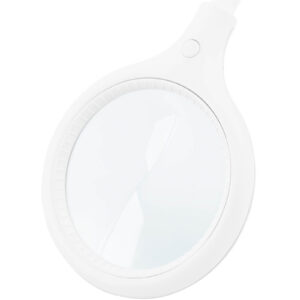 Lampa kosmetyczna warsztatowa powiększająca 5 dioptrii 30x LED śr. 125 mm 8 Lampa kosmetyczna warsztatowa powiększająca 5 dioptrii 30x LED śr. 125 mm - obrazek 4