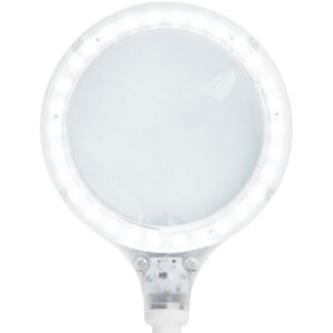 Lampa kosmetyczna warsztatowa powiększająca 5 dioptrii 30x LED śr. 125 mm 9 Lampa kosmetyczna warsztatowa powiększająca 5 dioptrii 30x LED śr. 125 mm - obrazek 5