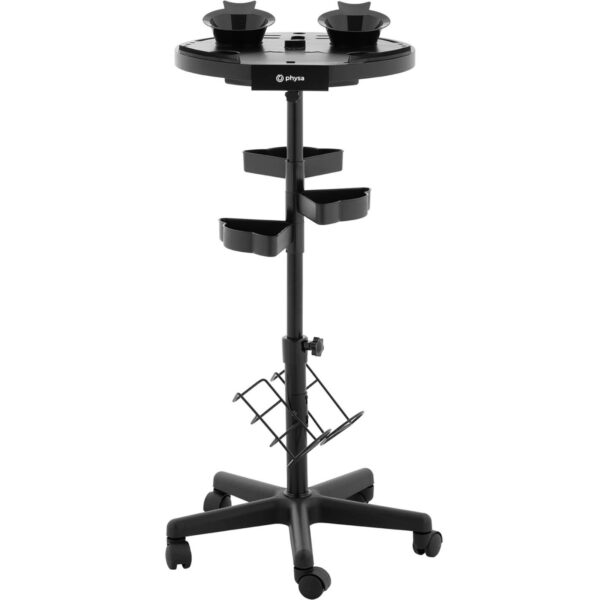Wózek pomocnik fryzjerski regulowany z timertem śr. 458 mm + 2 miski 5 10040541 5
