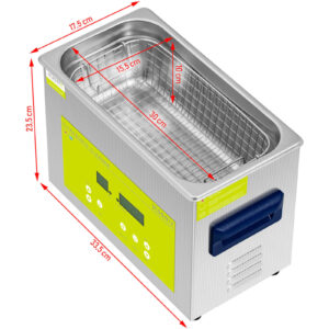 Myjka wanna ultradźwiękowa oczyszczacz LED 4.5 l 120 W 11 Myjka wanna ultradźwiękowa oczyszczacz LED 4.5 l 120 W - obrazek 6