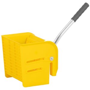 Wózek do sprzątania z wyciskarką do mopa pojemnik ze ścianką działową 20 l 9 Wózek do sprzątania z wyciskarką do mopa pojemnik ze ścianką działową 20 l - obrazek 4