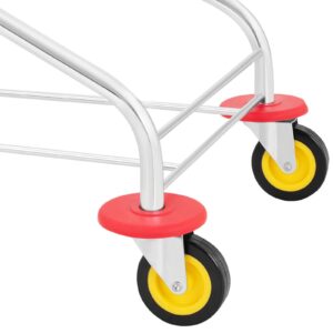 Wózek do mycia podłóg z prasą wyciskarką do mopa dwa wiadra 2 x 24 l 14 Wózek do mycia podłóg z prasą wyciskarką do mopa dwa wiadra 2 x 24 l - obrazek 7