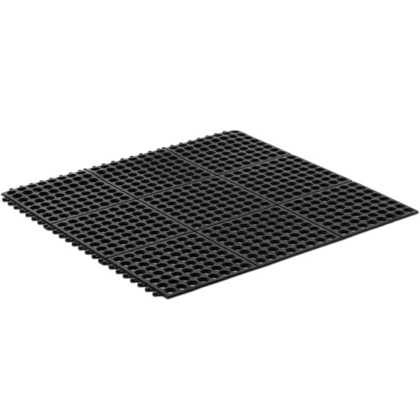 Mata wycieraczka gumowa antypoślizgowa ażurowa 92 x 92 x 0,5 cm 1 10050276 1