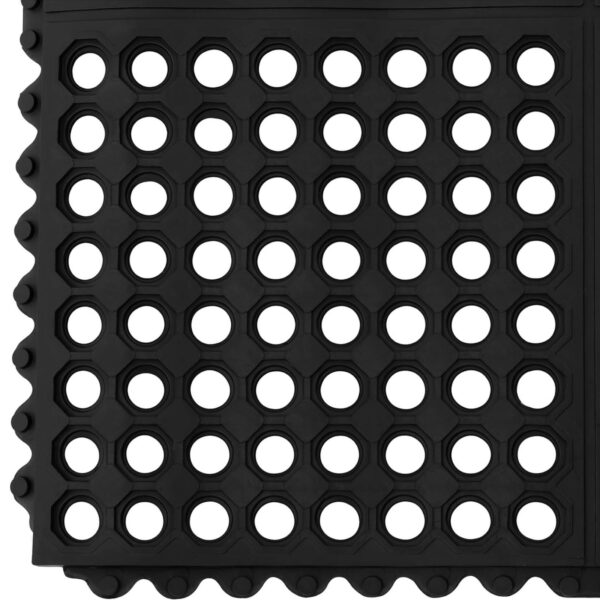 Mata wycieraczka gumowa antypoślizgowa ażurowa 100 x 100 x 1 cm 2 10050278 2