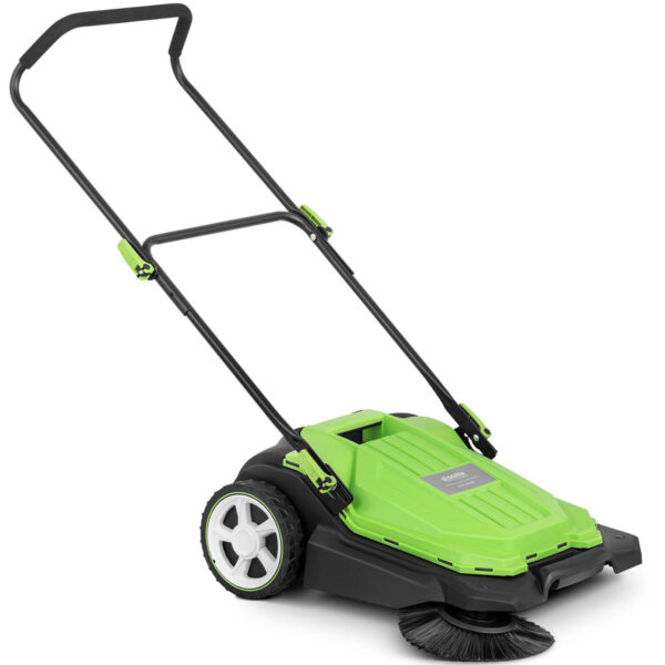 Zamiatarka ręczna magazynowa do piasku liści kostki 1 szczotka 20 l 55 cm 1 10050307 1