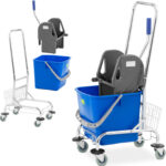 10050404 wozek do sprzatania mycia podlog z wiadrem i wyciskarka 30 l ean 4062859173218 hurtownia sklep tanio