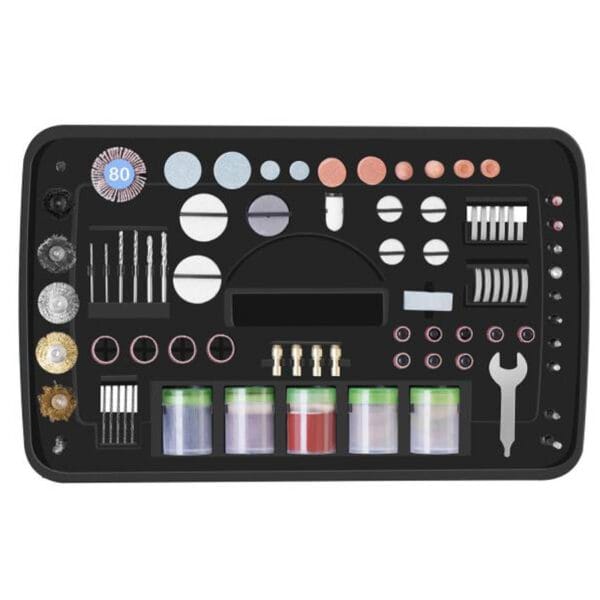 Multiszlifierka szlifierka wielofunkcyjna 35000 obr./min 135W 230V MULTI-GRIN135.3 ZESTAW 206 elementów 2 10060242 2
