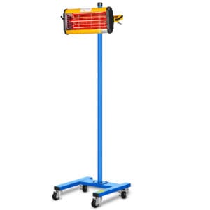 Promiennik ciepła podczerwieni lakierniczny do suszenia farb na statywie 1100W IR-DRYER1000 8 Promiennik ciepła podczerwieni lakierniczny do suszenia farb na statywie 1100W IR-DRYER1000 - obrazek 2