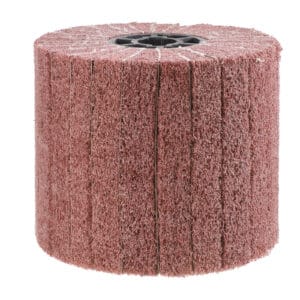 Wałek szlifierski polerski nylonowy 120 x 100 mm M19 ziarnistość 80 MSW-WHEELS-80A - obrazek 2