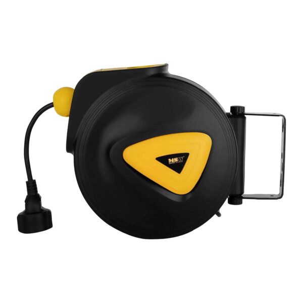 Zwijacz automatyczny bęben naścienny kablowy z przedłużaczem gniazdo AC230V / 10A / 50Hz dł. 11.5m 2 10060678 2