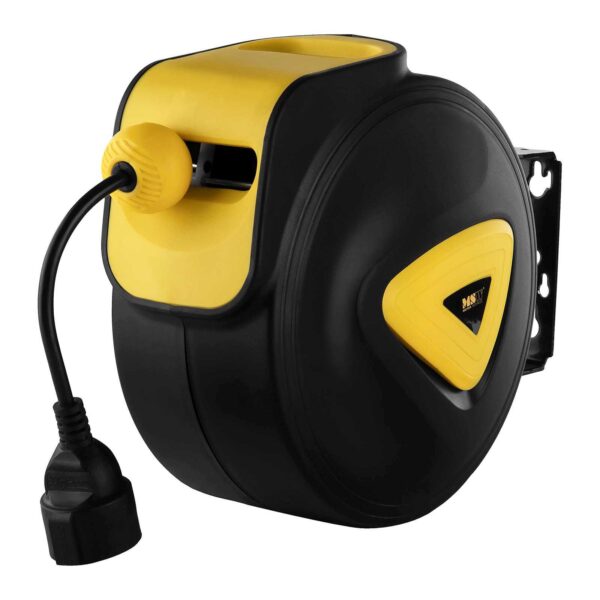 Zwijacz automatyczny bęben naścienny kablowy z przedłużaczem gniazdo AC230V / 10A / 50Hz dł. 11.5m 4 10060678 4