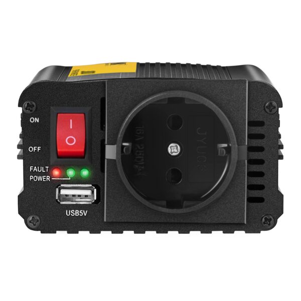 Przetwornica napięcia samochodowa do akumulatora 300/600W + Adapter do gniazdka zapalniczki 3 10060765 3