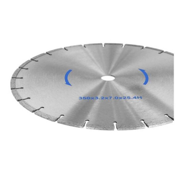 Tarcza do piły tarczowej do cięcia kamienia z diamentowym ostrzem śr. 350/25.4mm 2 10060808 2