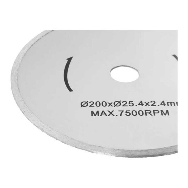 Tarcza do piły tarczowej do cięcia glazury z diamentowym ostrzem śr. 200/25.4mm 2 10060810 2