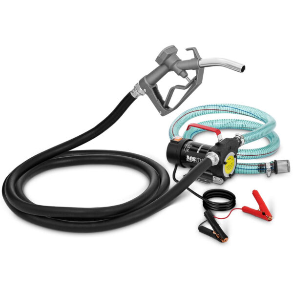 Pompa elektryczna do spuszczania paliwa oleju napędowego ZESTAW IP55 12 V 155 W 40 l/min 1 10060873 1