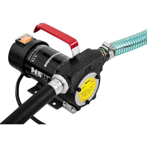Pompa elektryczna do spuszczania paliwa oleju napędowego ZESTAW IP55 12 V 155 W 40 l/min 2 10060873 2