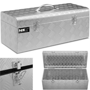 Skrzynka narzędziowa warsztatowa kufer aluminiowy 31 l 58 x 25.5 x 25.5 cm 6 Skrzynka narzędziowa warsztatowa kufer aluminiowy 31 l 58 x 25.5 x 25.5 cm - obrazek 1