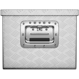 Skrzynia narzędziowa transportowa aluminiowa zamykana na klucz 48 l 76 x 35 x 25.5 cm 10 Skrzynia narzędziowa transportowa aluminiowa zamykana na klucz 48 l 76 x 35 x 25.5 cm - obrazek 4