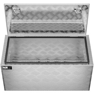 Skrzynia narzędziowa transportowa aluminiowa zamykana na klucz 119 l 91 x 45 x 44.5 cm 11 Skrzynia narzędziowa transportowa aluminiowa zamykana na klucz 119 l 91 x 45 x 44.5 cm - obrazek 6